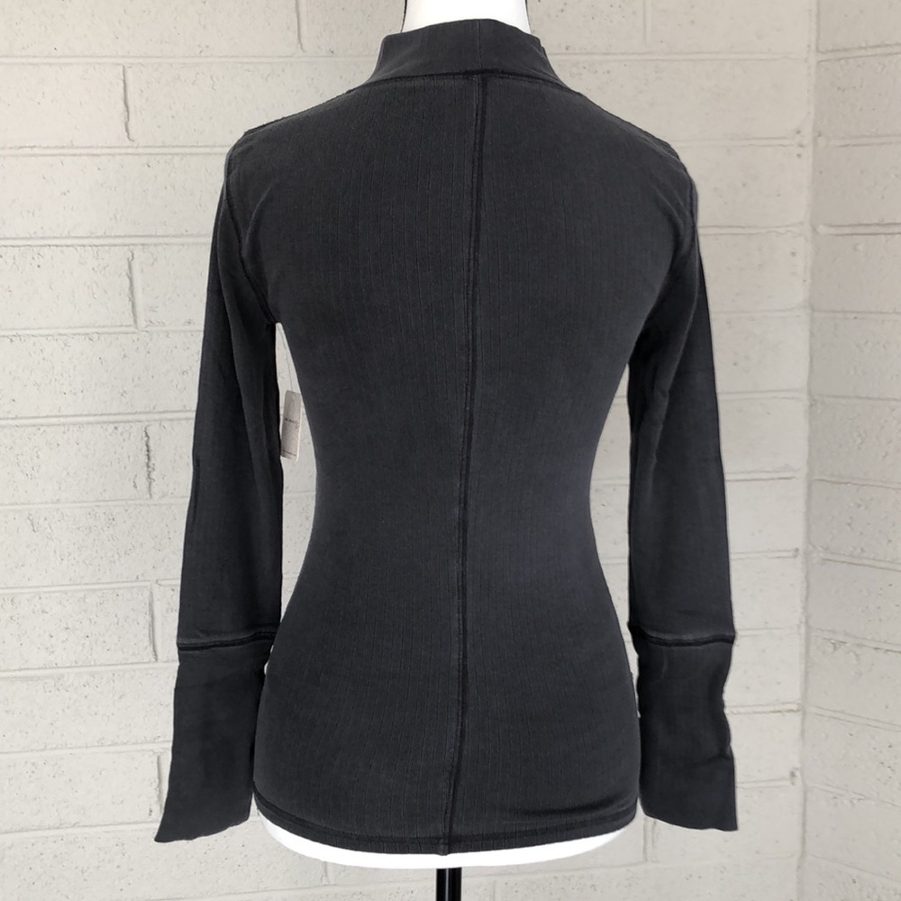 NWT Free People Intimately Rickie Top in Charcoal (Dark Gray) - Picture 7 of 12